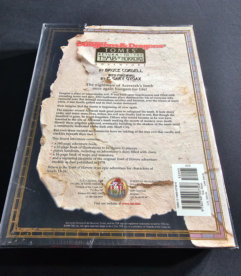 Return to the Tomb of Horrors – SW
