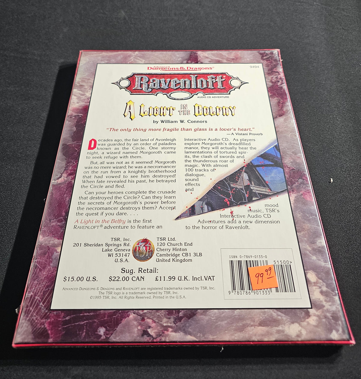 Ravenloft: A Light in the Belfry – SW