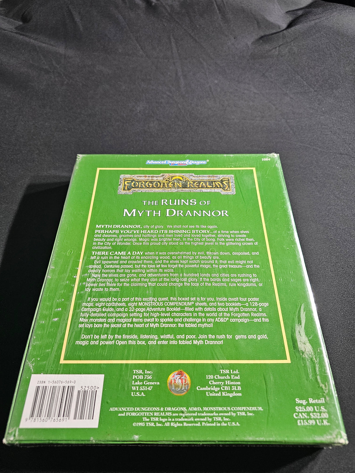 Forgotten Realms: 2nd Print The Ruins of Myth Drannor Boxed Set – SW