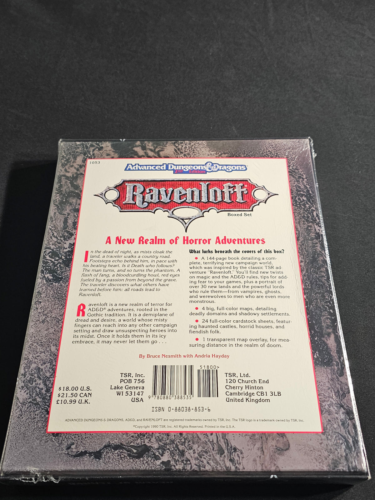 Ravenloft: Realm of Terror Boxed Set – SW