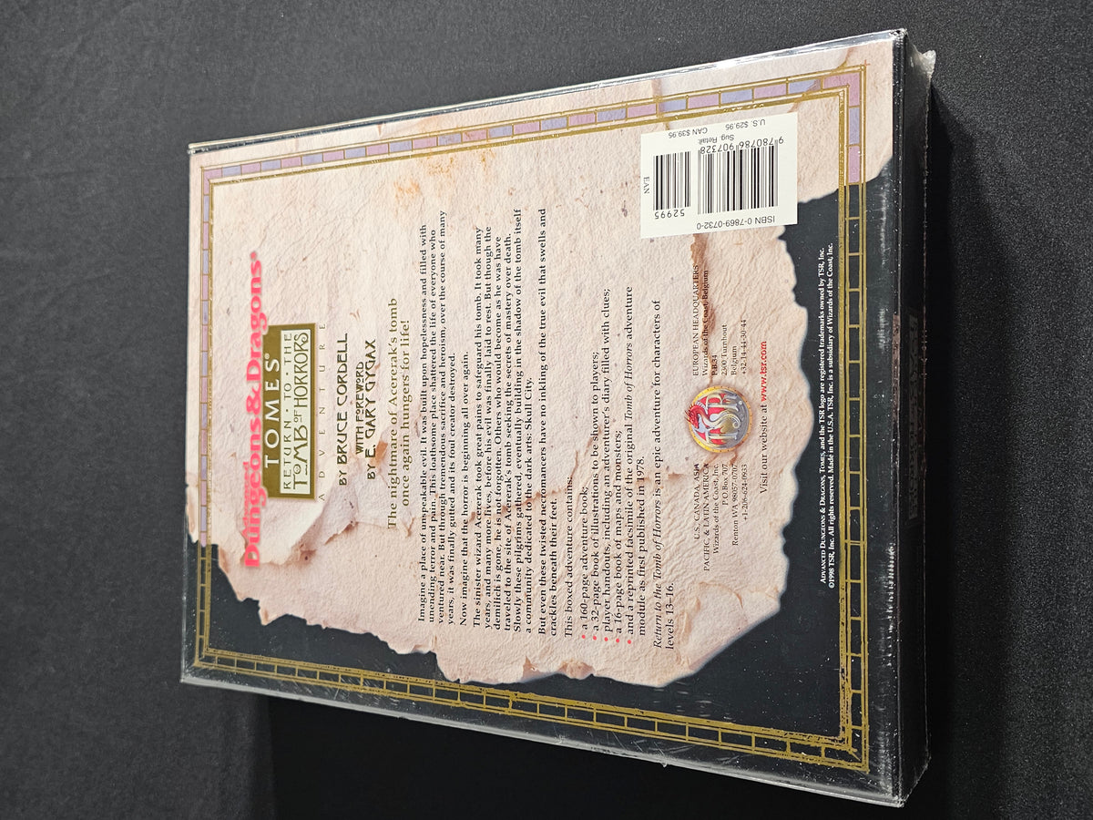 Return to the Tomb of Horrors – SW
