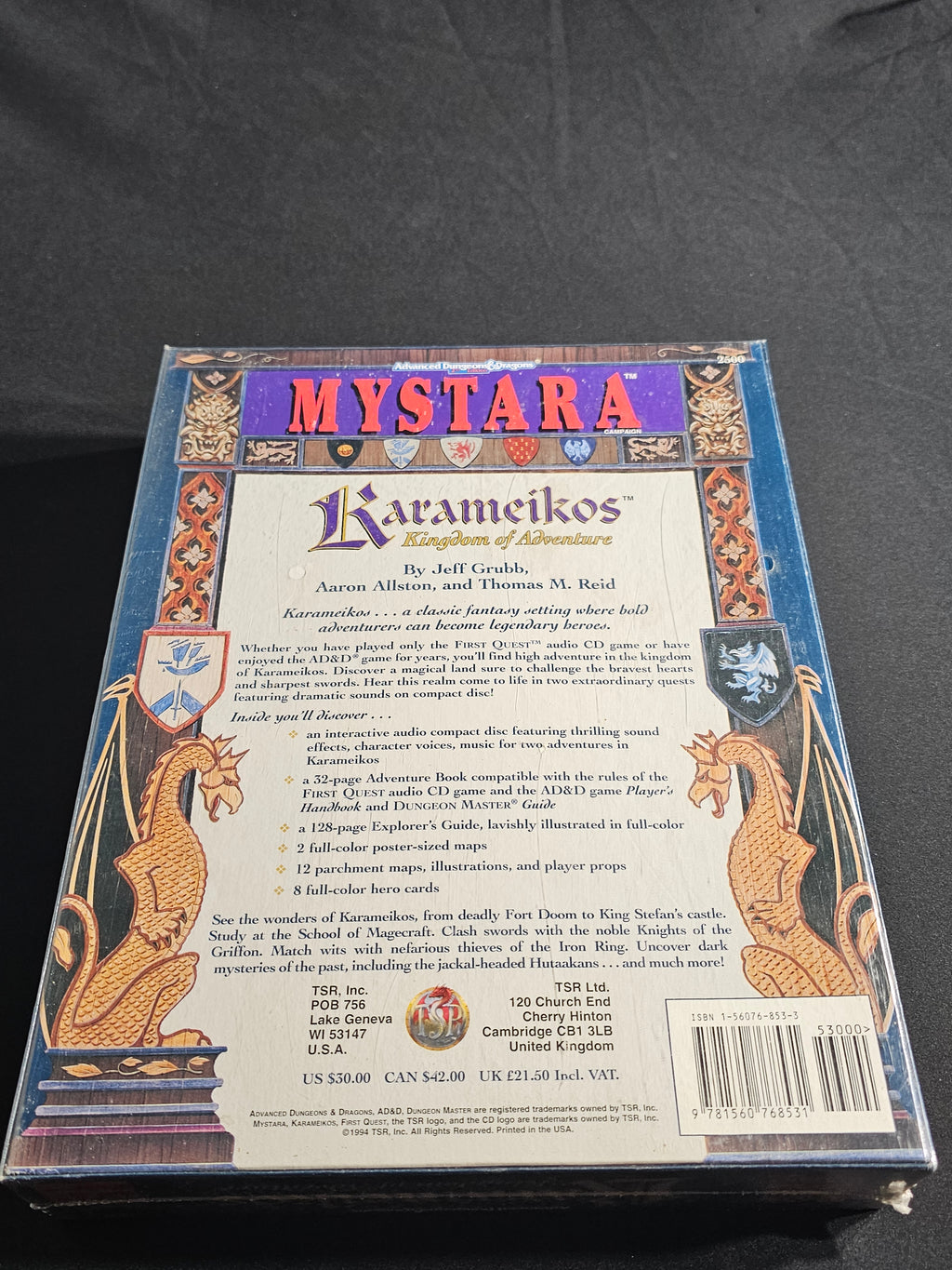 Mystara: Karameikos – Kingdom of Adventure – SW