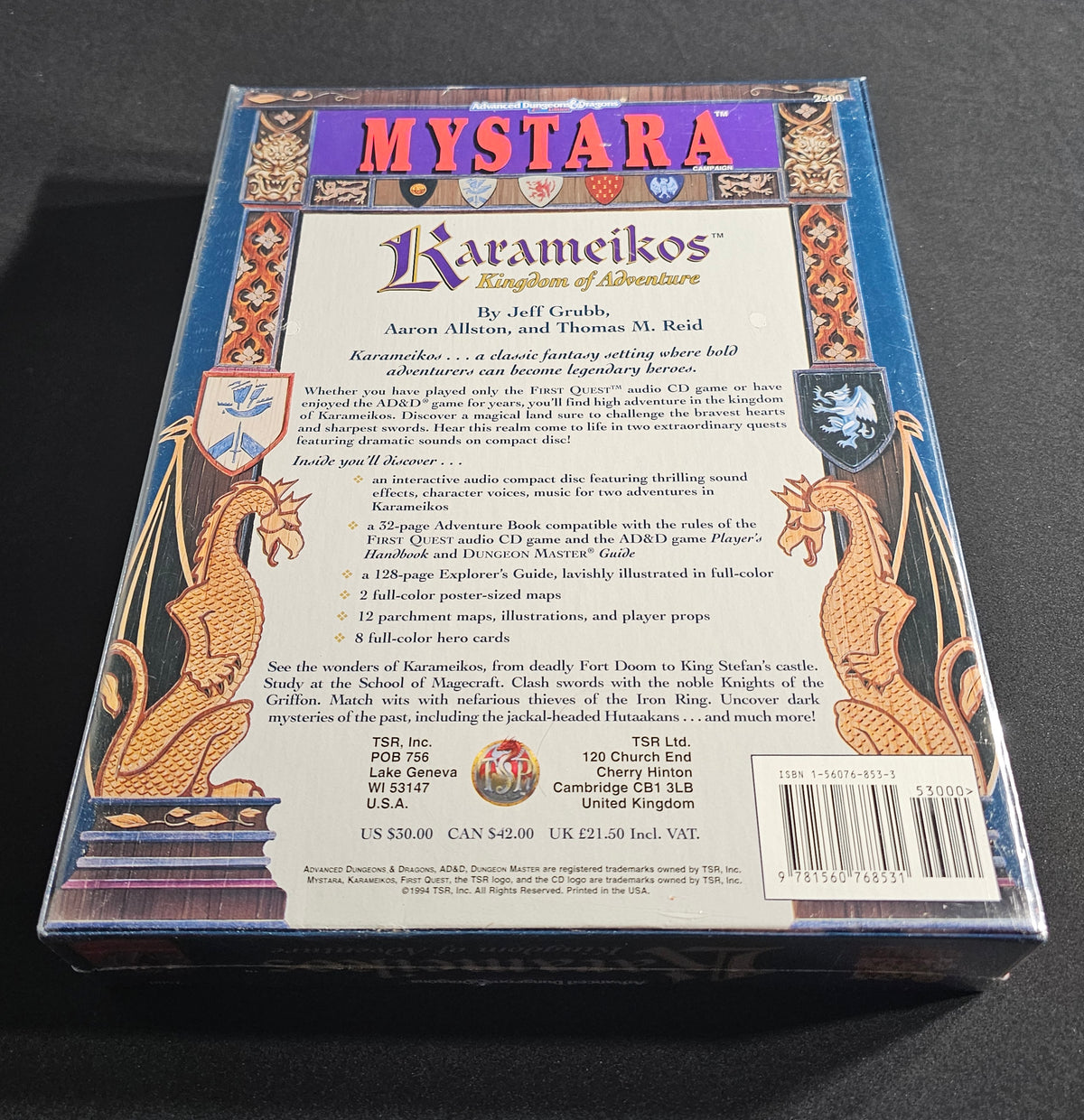 Mystara: Karameikos – Kingdom of Adventure – SW