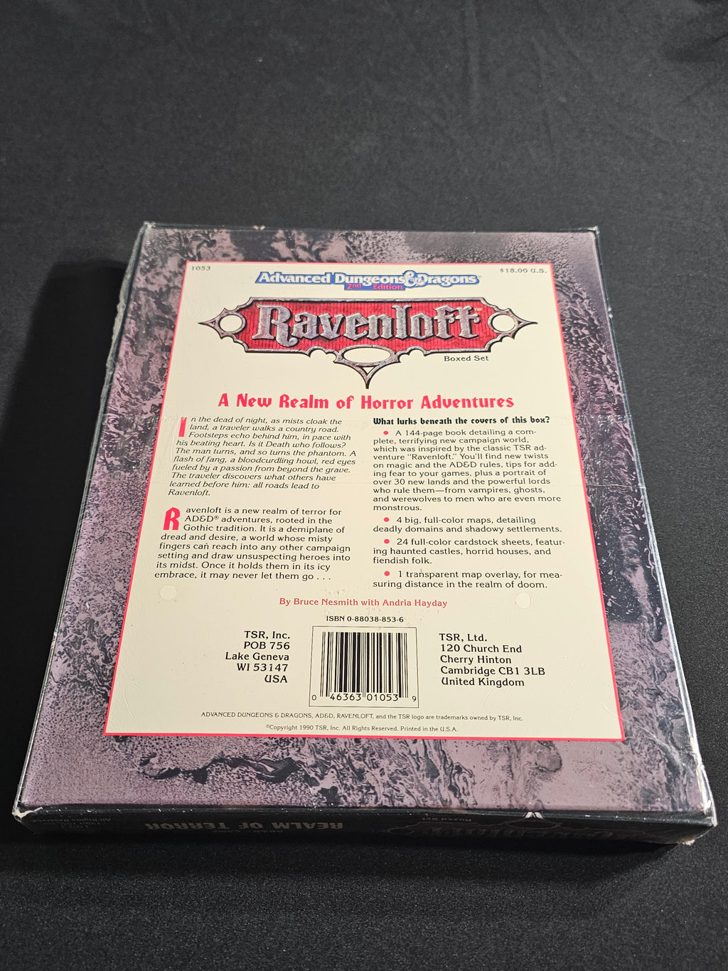 Ravenloft: Realm of Terror Boxed Set – SW