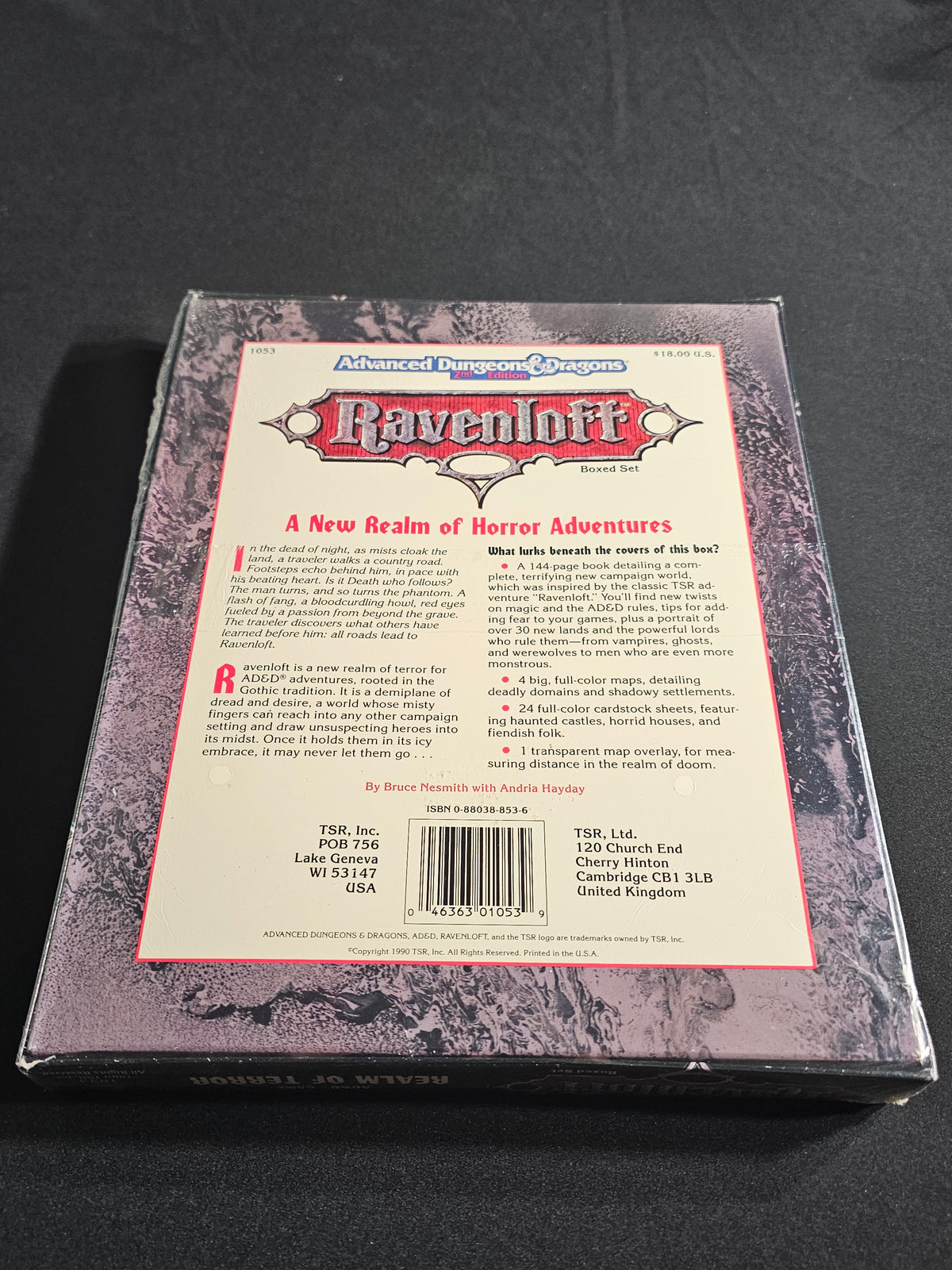 Ravenloft: Realm of Terror Boxed Set – SW