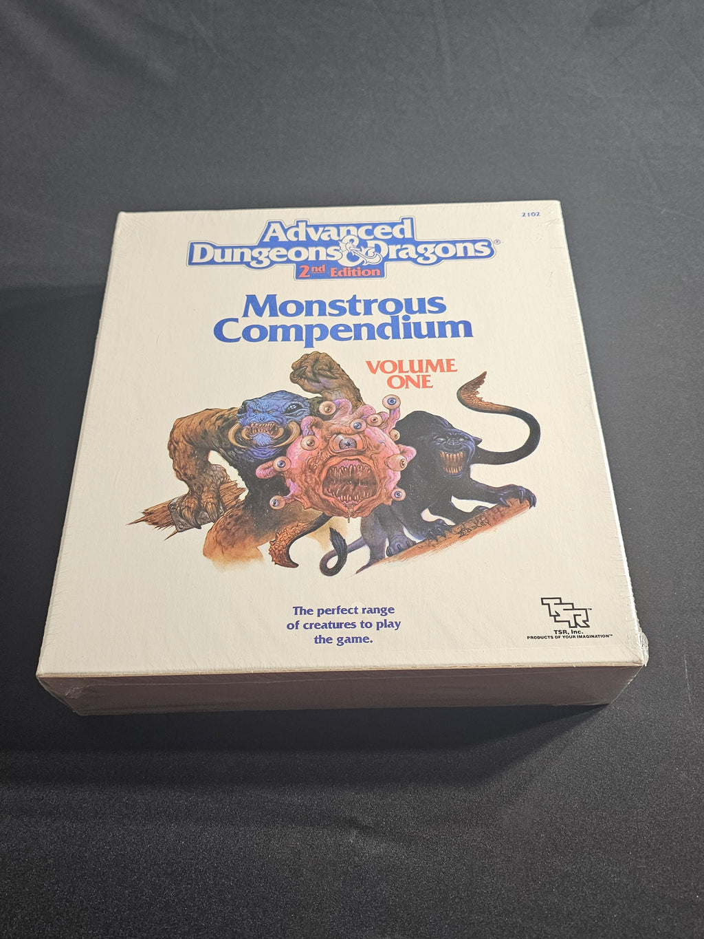 AD&D 2nd Edition Monstrous Compendium Volume One – 1st Printing – SW