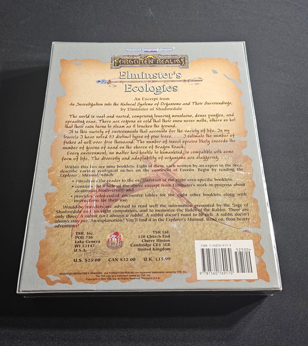 Forgotten Realms: Elminster’s Ecologies – SW