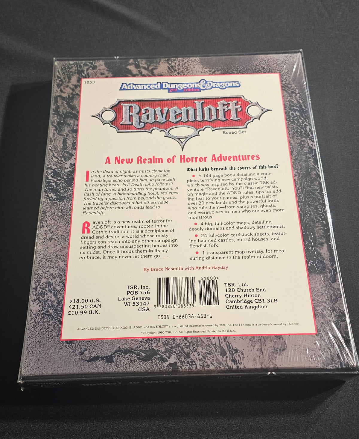 Ravenloft: Realm of Terror Boxed Set – SW