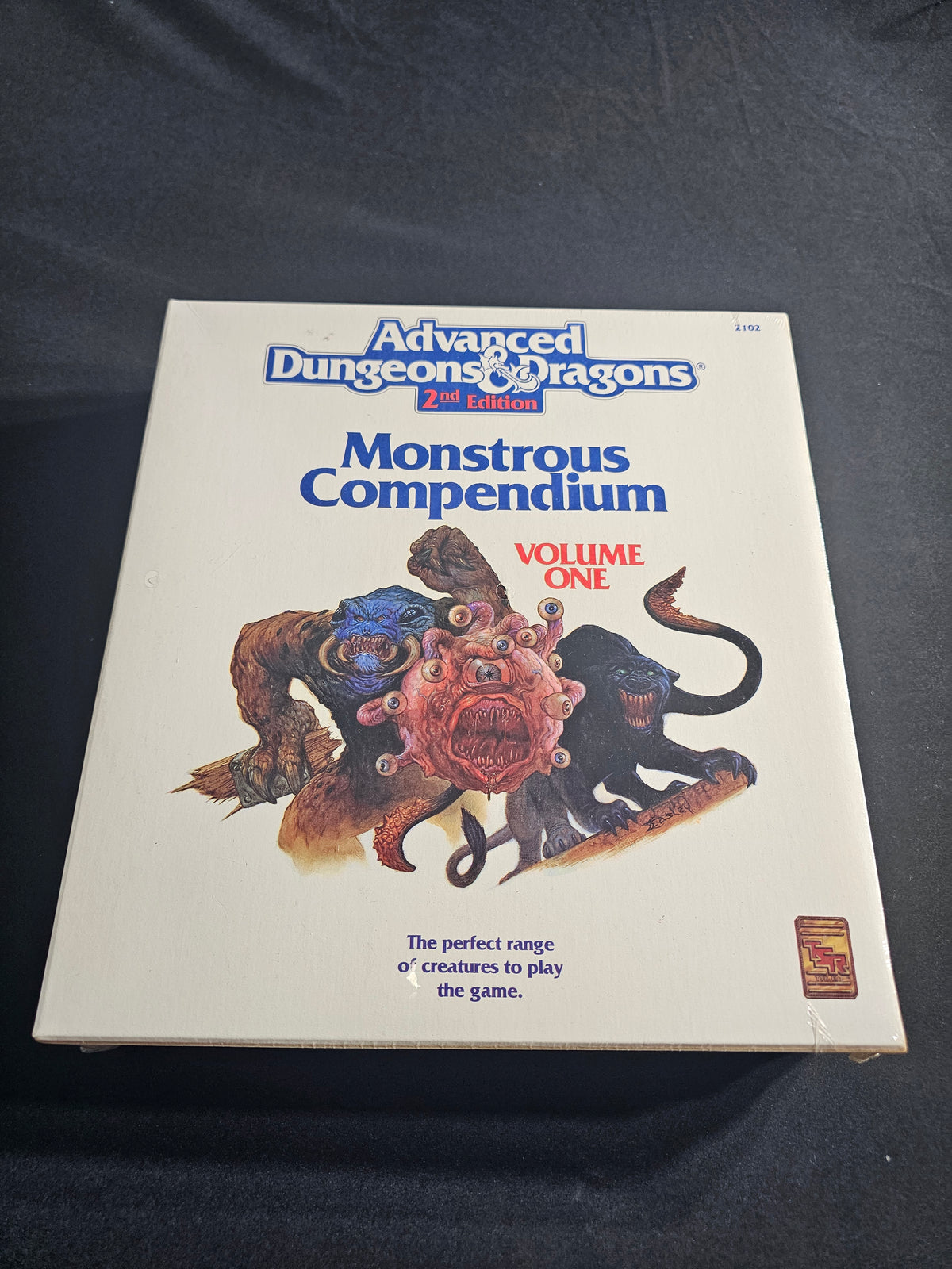 AD&D 2nd Edition Monstrous Compendium Volume One – 2nd Printing – SW