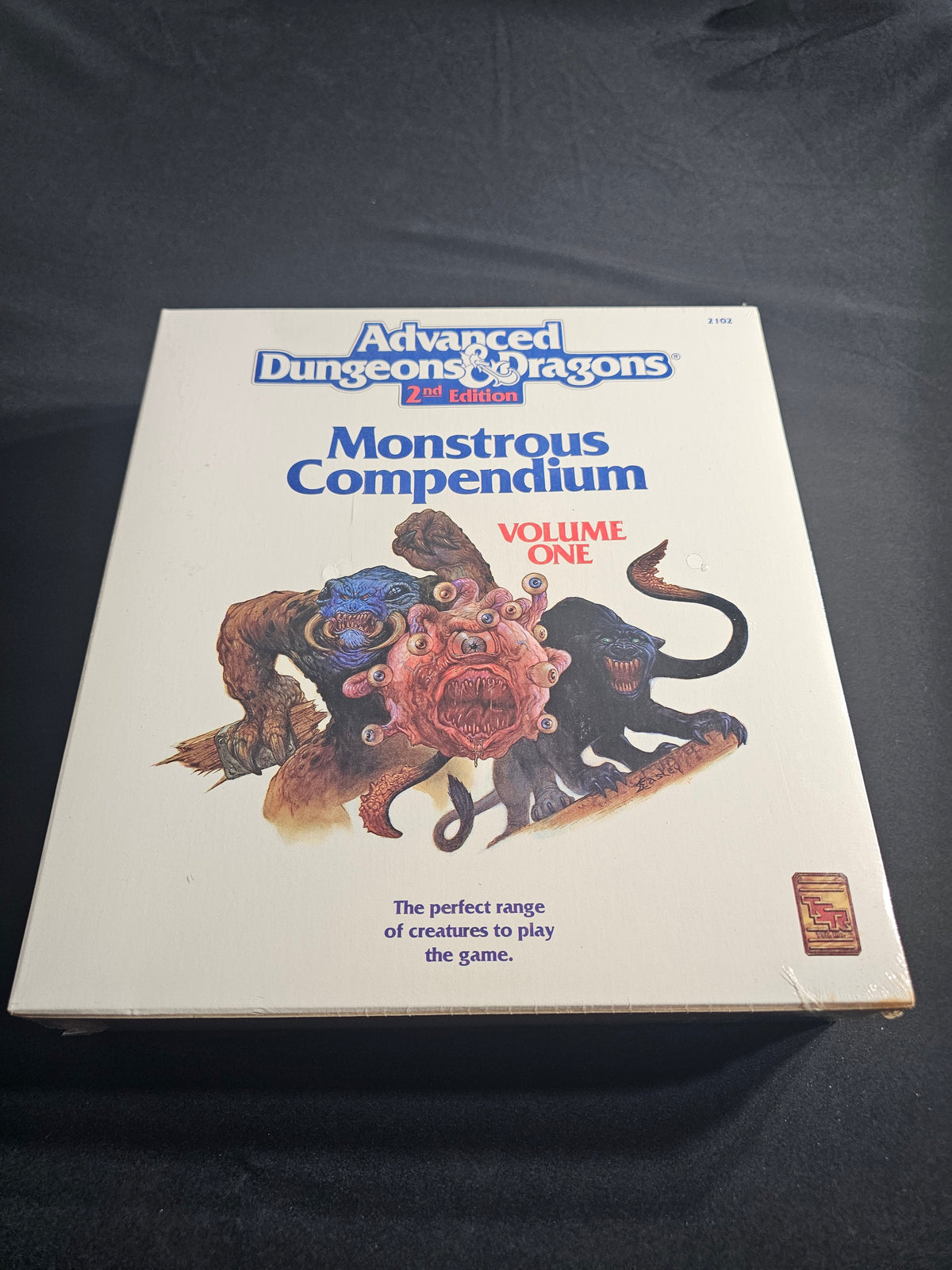 AD&D 2nd Edition Monstrous Compendium Volume One – 2nd Printing – SW
