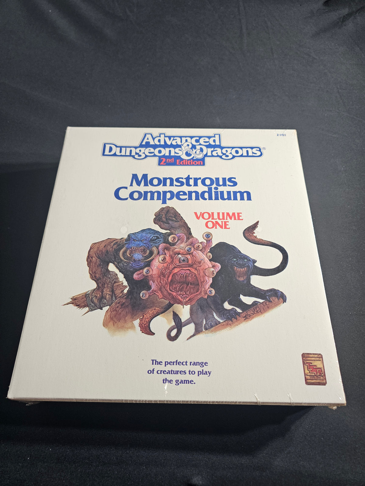 AD&D 2nd Edition Monstrous Compendium Volume One – 2nd Printing – SW