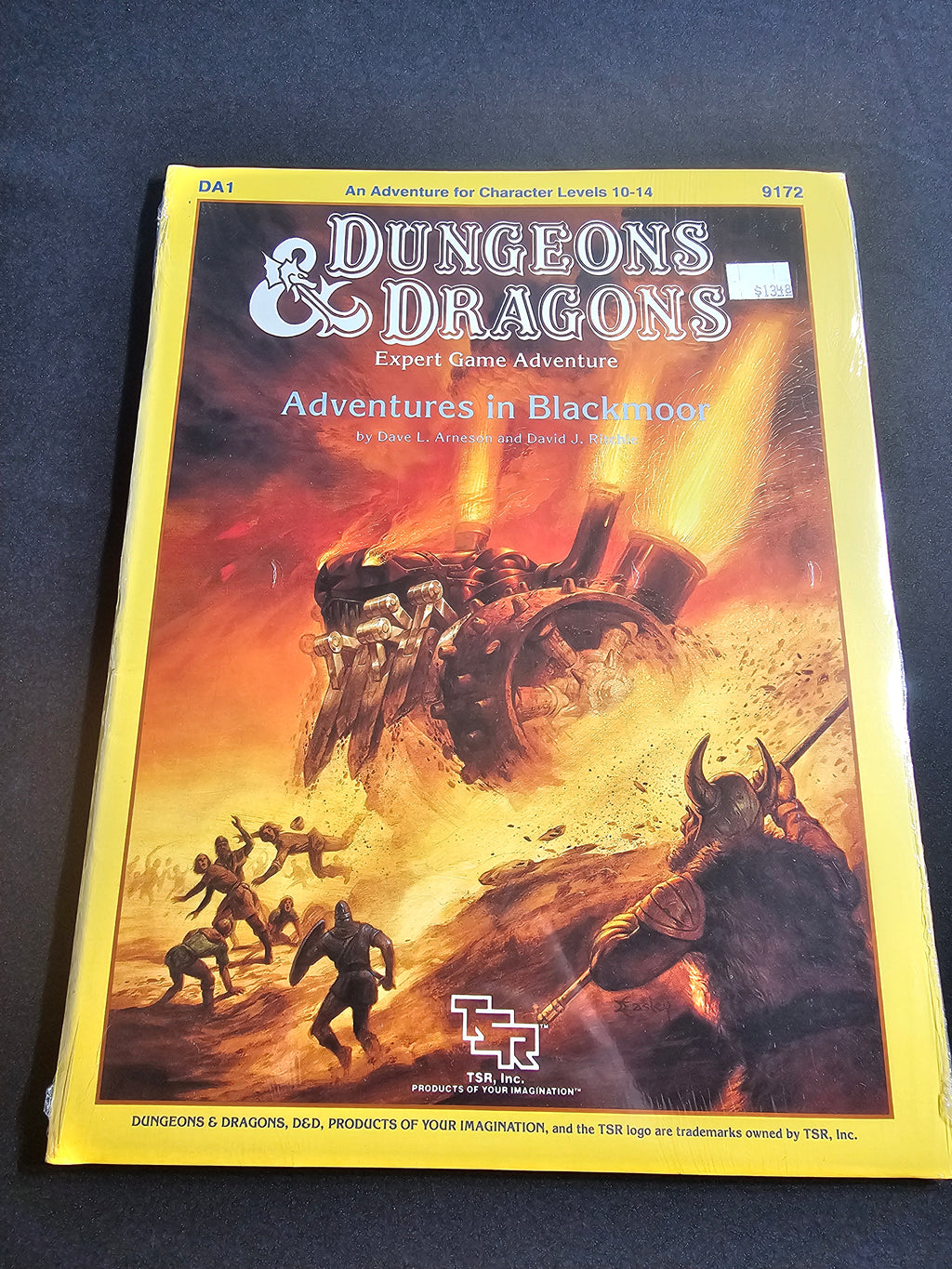 D&D DA1 Adventures in Blackmoor – Expert Game Adventure – SW
