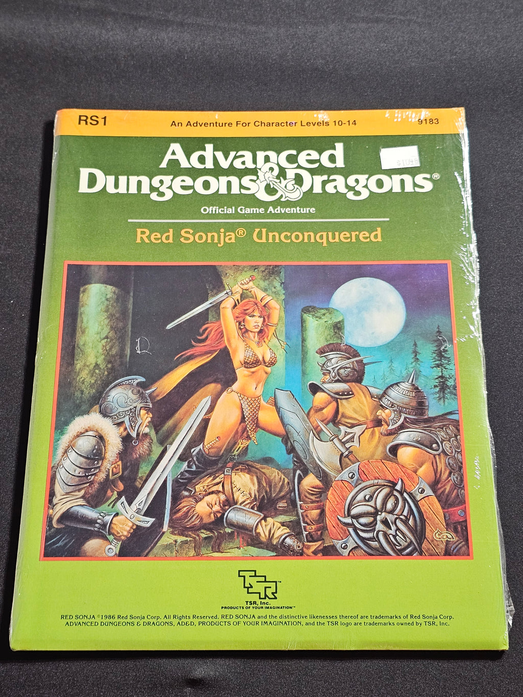 AD&D RS1 Red Sonja Unconquered – TSR 9183 – SW
