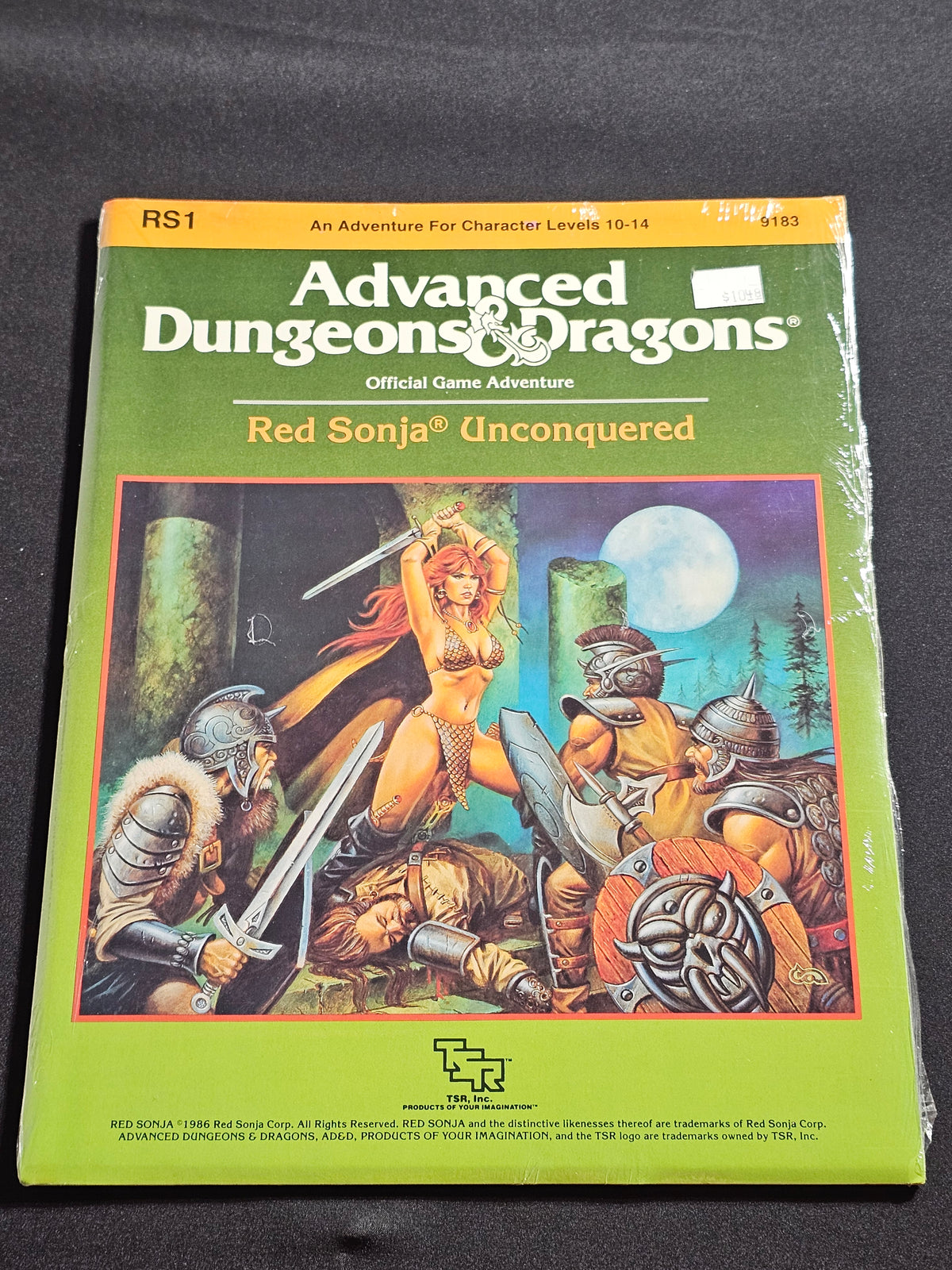 AD&D RS1 Red Sonja Unconquered – TSR 9183 – SW