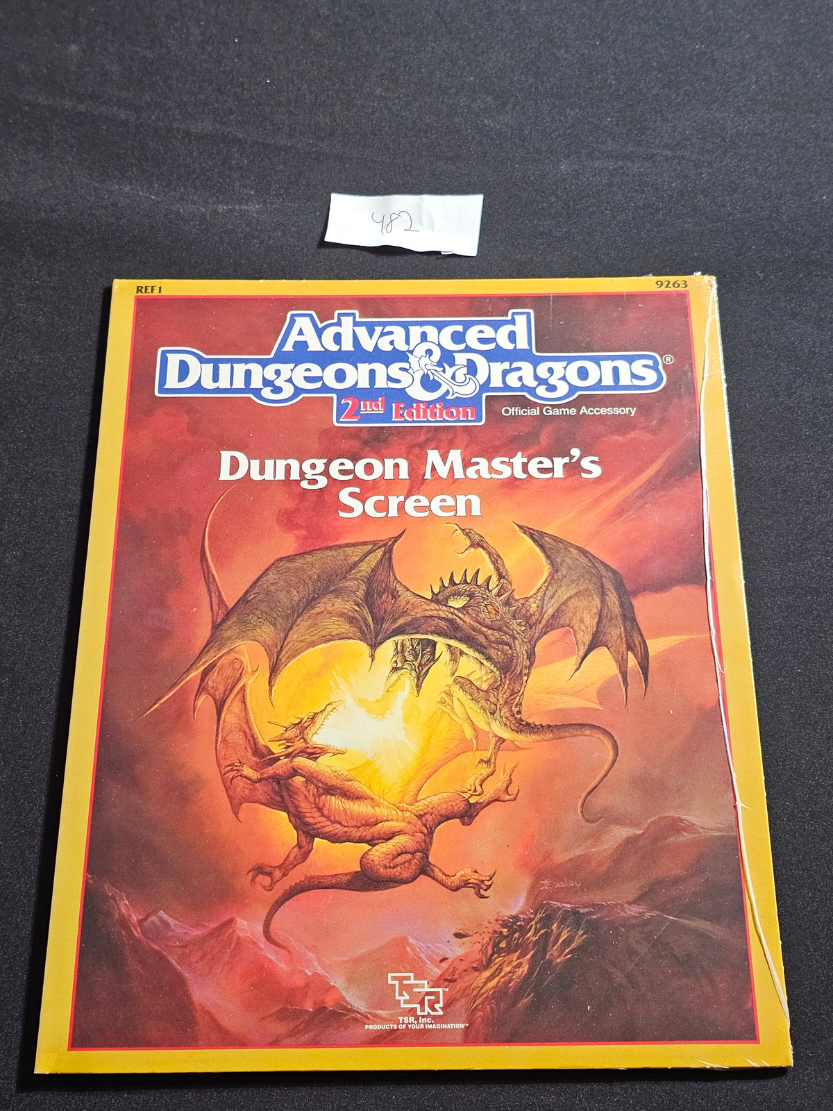 AD&D 2nd Edition Dungeon Master’s Screen REF1 – TSR 9263 SW