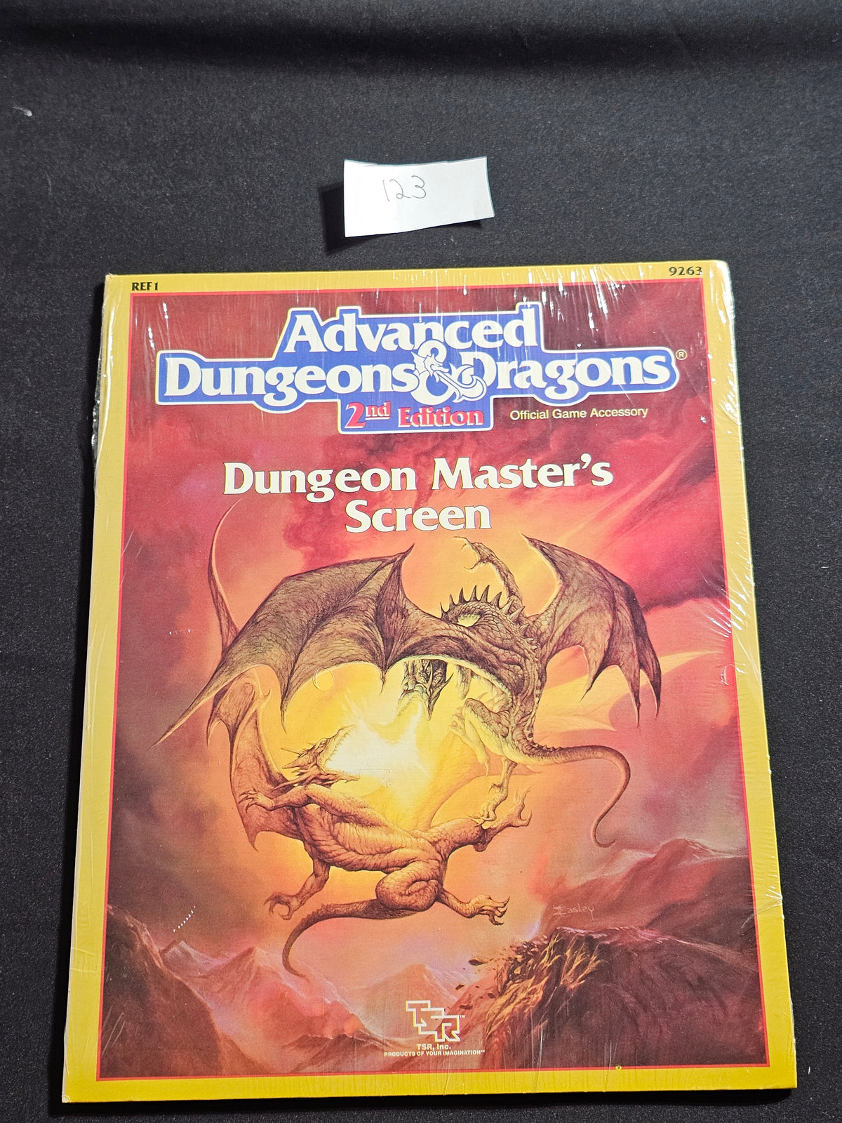 AD&D 2nd Edition Dungeon Master’s Screen REF1 – TSR 9263 SW