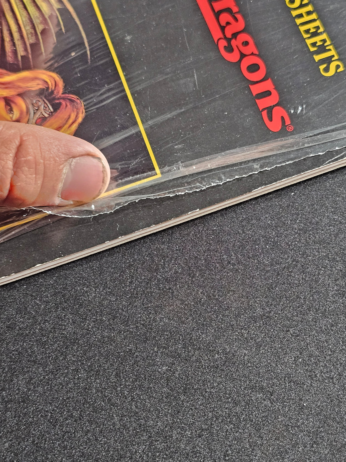 AD&D Character Record Sheets – Original TSR Sealed SW