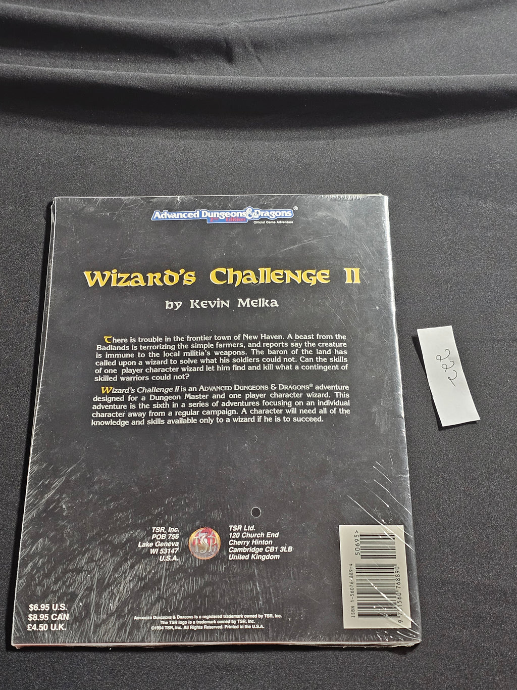 Wizard's Challenge II – AD&D 2nd Edition – TSR 9454 – SW