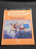 M2 Vengeance of Alphaks – Dungeons & Dragons Master Game Adventure – TSR 9148 – SW