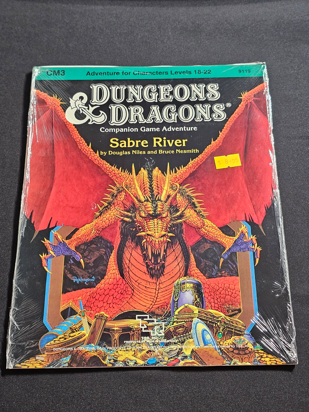 CM3 Sabre River – Dungeons & Dragons Companion Game Adventure – TSR 9119 – SW