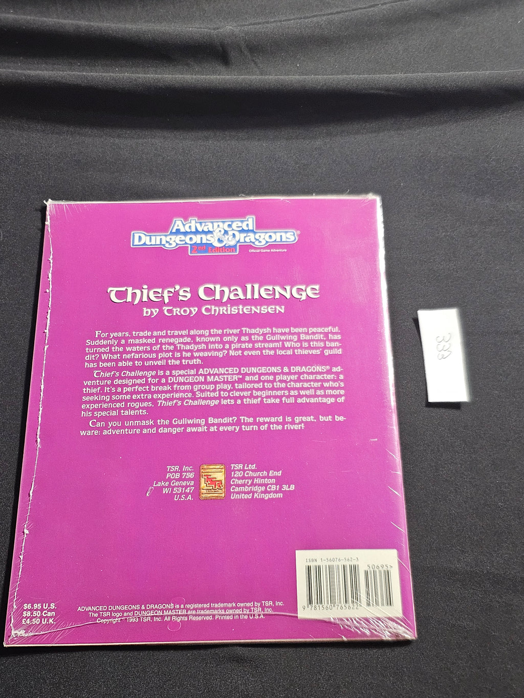 HHQ3 Thief's Challenge – AD&D 2nd Edition – TSR 9420 – SW