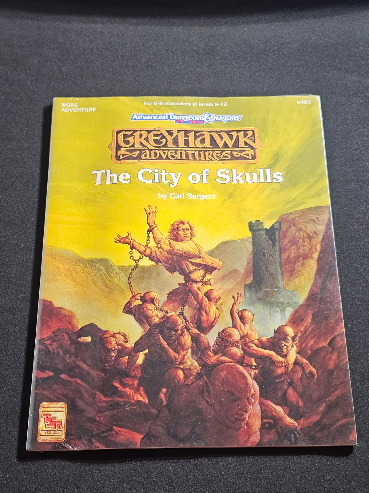 WGR6 The City of Skulls – Greyhawk Adventures – AD&D 2nd Edition – TSR 9405 – SW