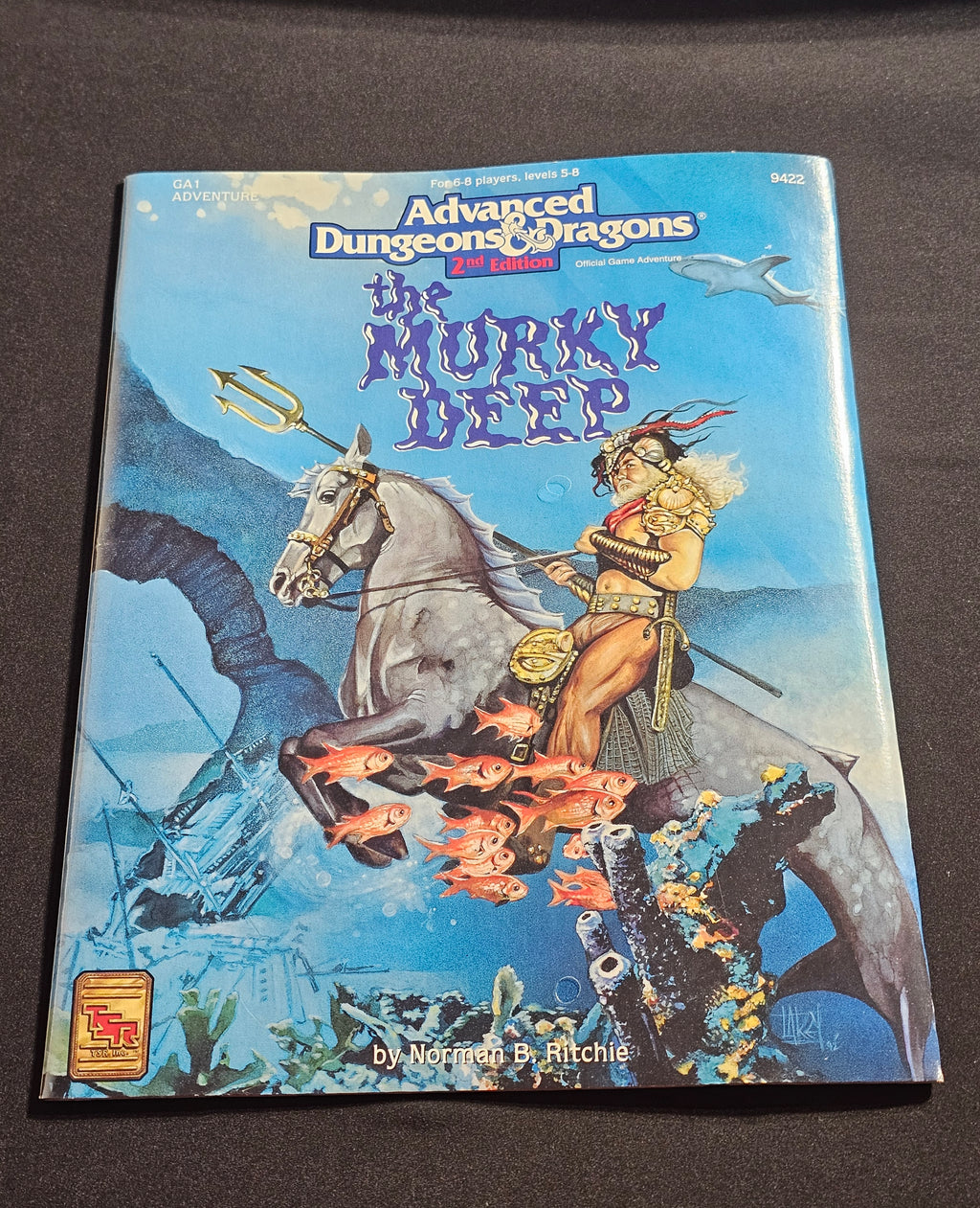 GA1 The Murky Deep – AD&D 2nd Edition – TSR 9422 – SW