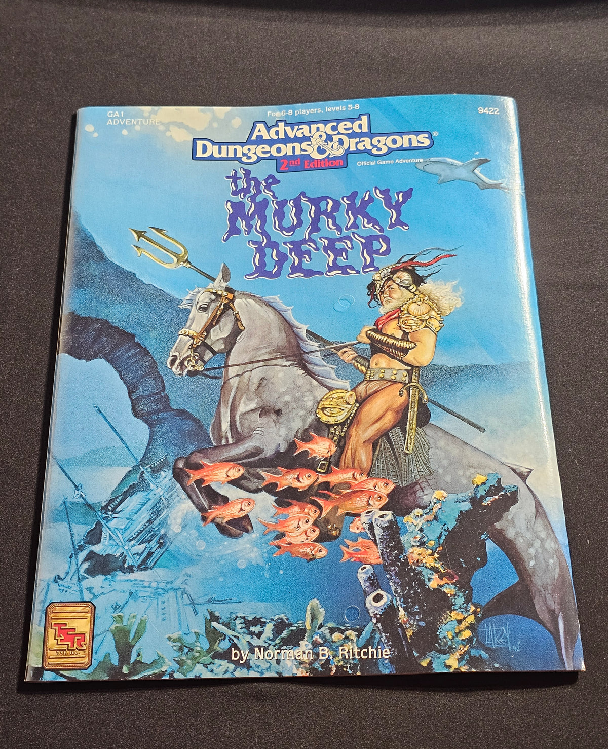 GA1 The Murky Deep – AD&D 2nd Edition – TSR 9422 – SW