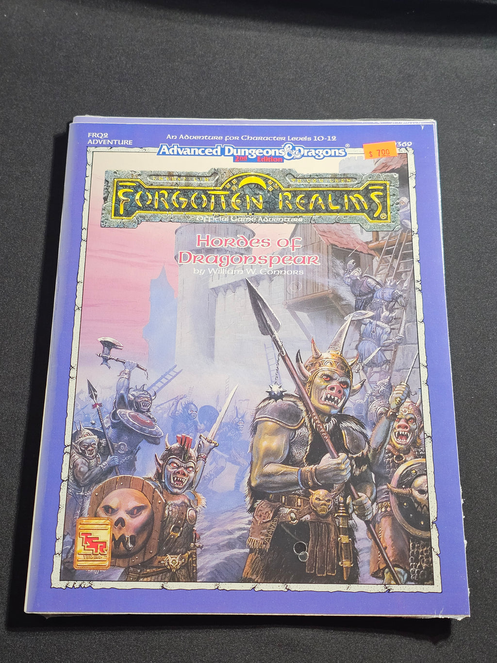 FRQ2 Hordes of Dragonspear – Forgotten Realms – AD&D 2nd Edition – TSR 9369 – SW