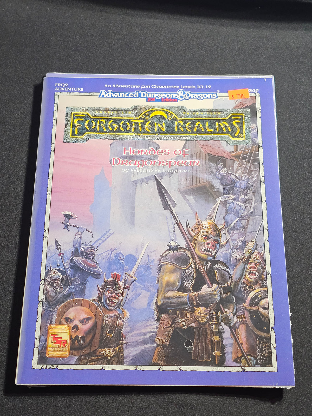 FRQ2 Hordes of Dragonspear – Forgotten Realms – AD&D 2nd Edition – TSR 9369 – SW