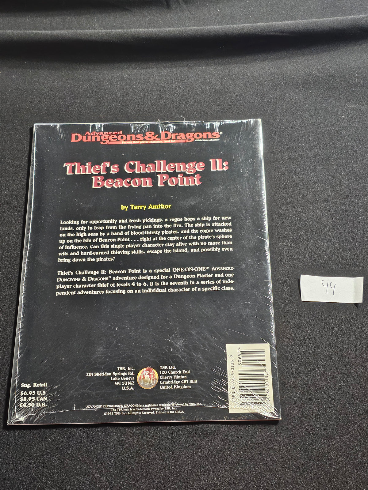 Thief's Challenge II: Beacon Point – AD&D – TSR 9478 – SW