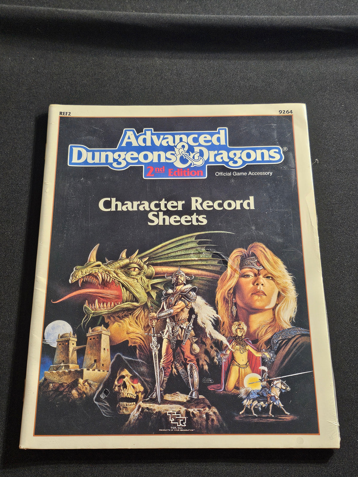 REF2 Character Record Sheets – AD&D 2nd Edition – TSR 9264 – SW