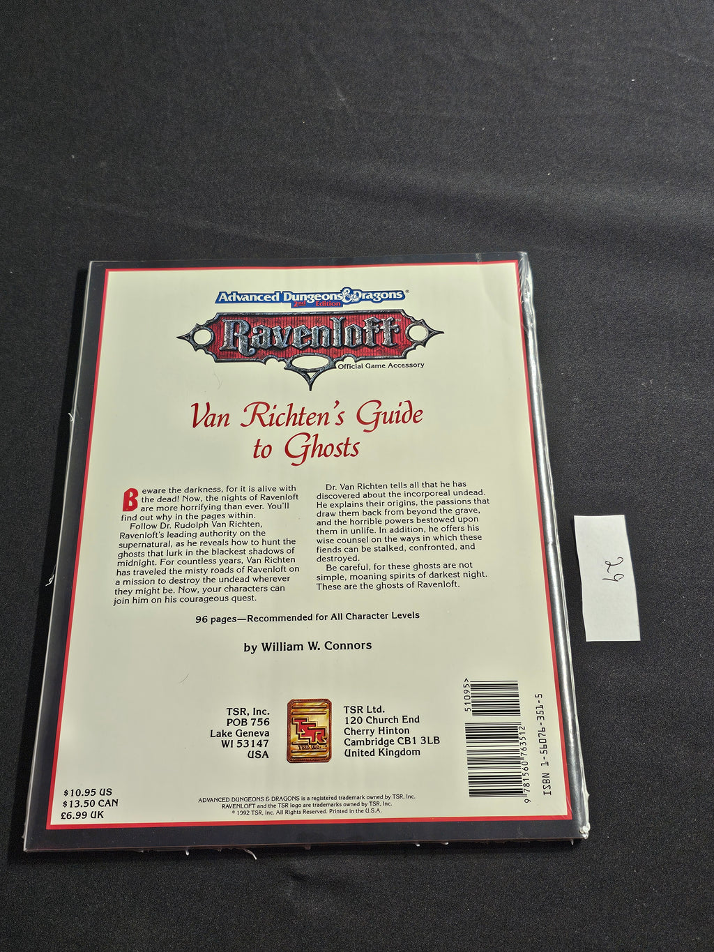 RR5 Van Richten’s Guide to Ghosts – SW