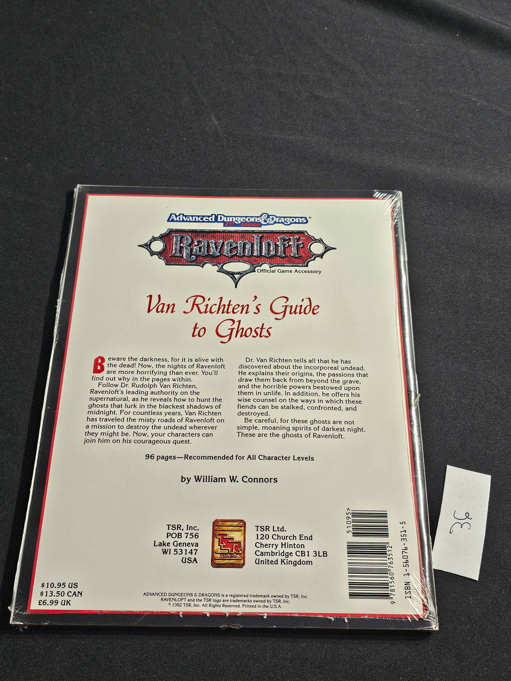 RR5 Van Richten’s Guide to Ghosts – SW