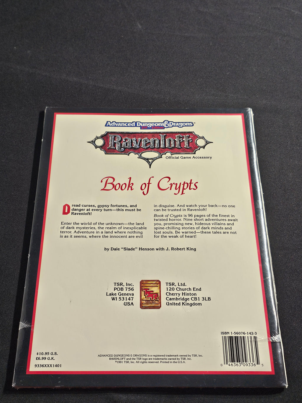RR2 Book of Crypts – SW