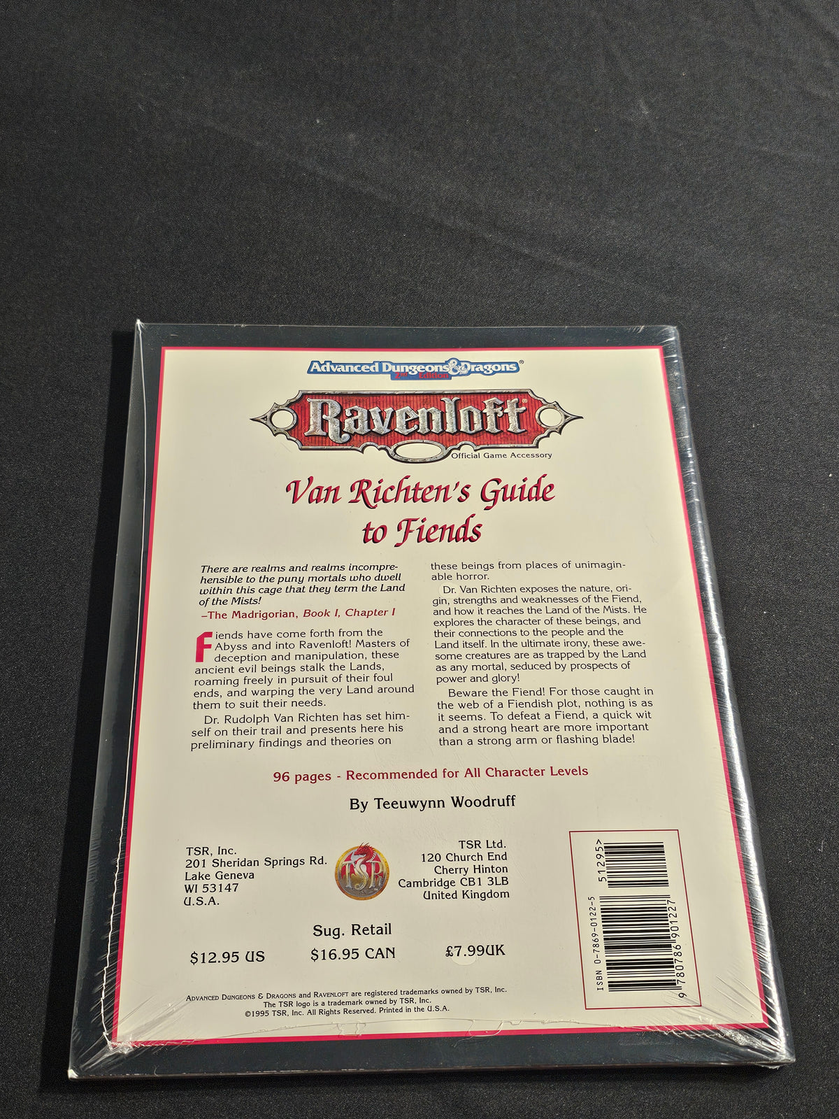Van Richten’s Guide to Fiends – SW
