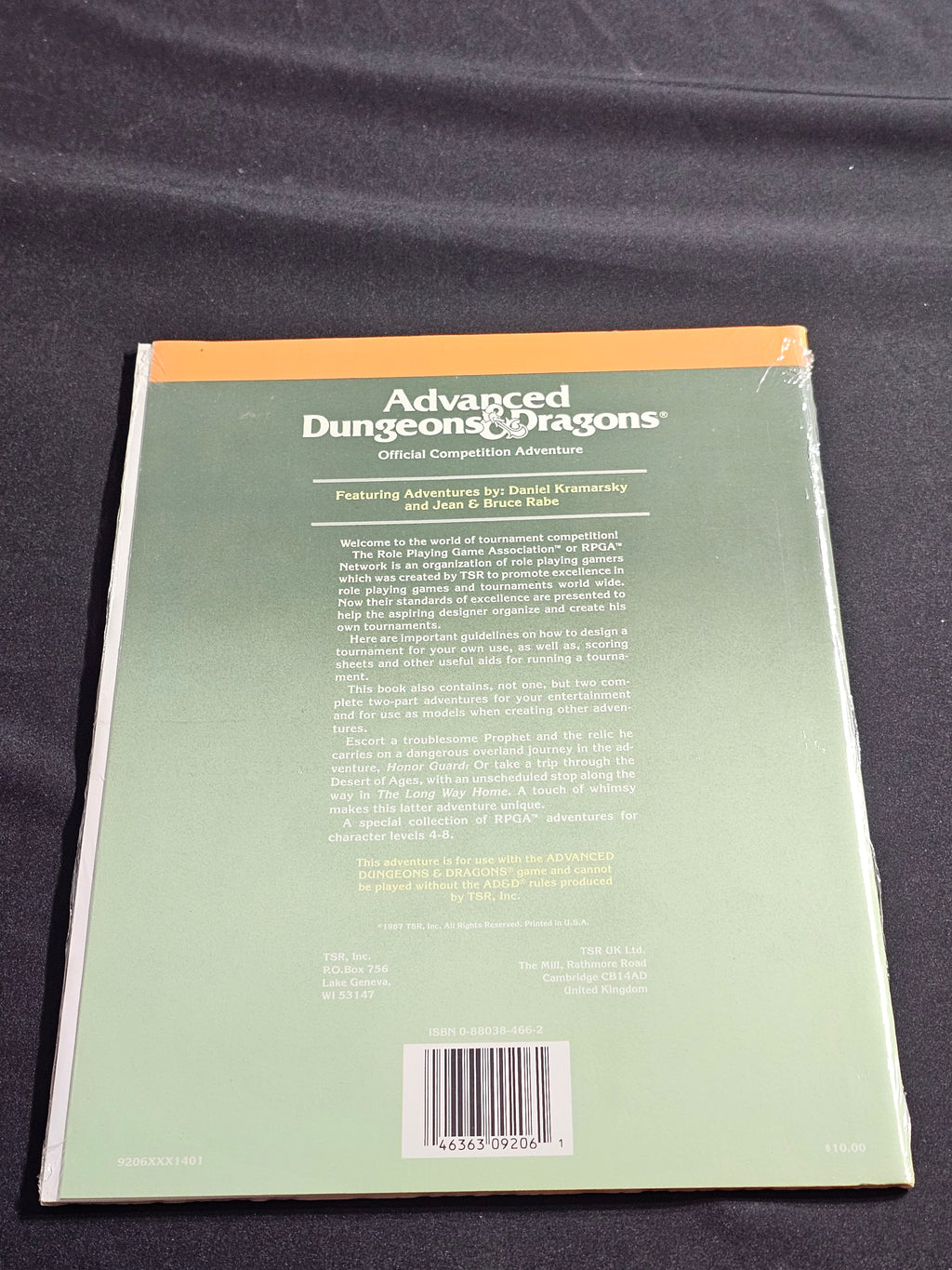 C6 The Official RPGA Tournament Handbook – SW