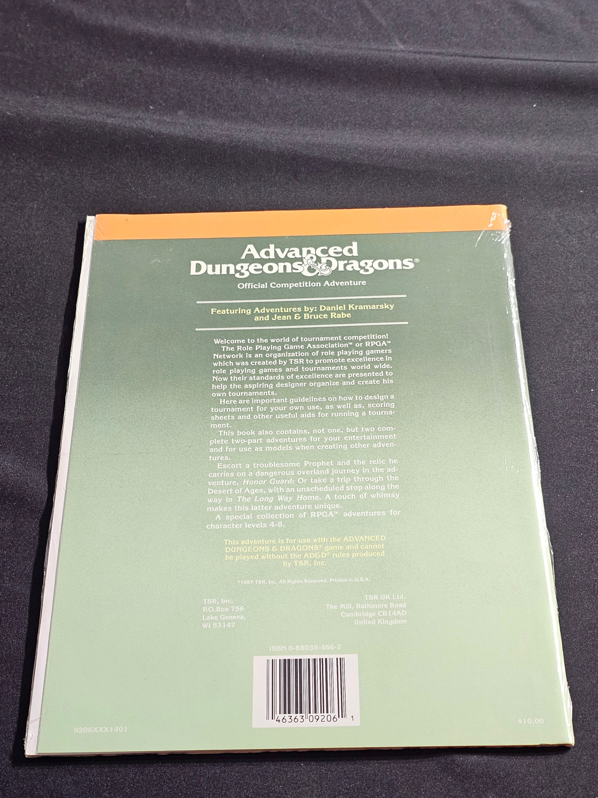 C6 The Official RPGA Tournament Handbook – SW