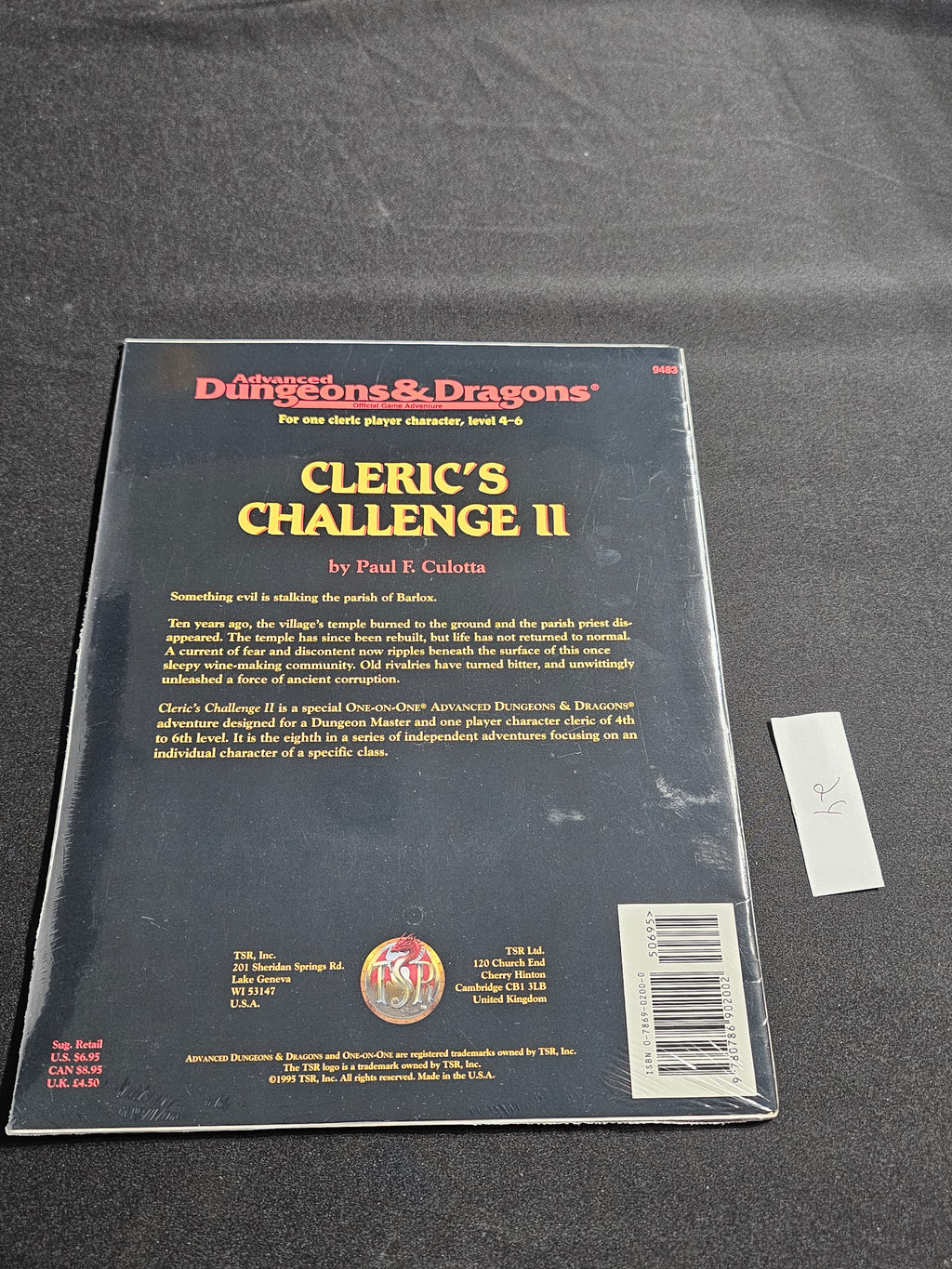 Cleric’s Challenge II – SW