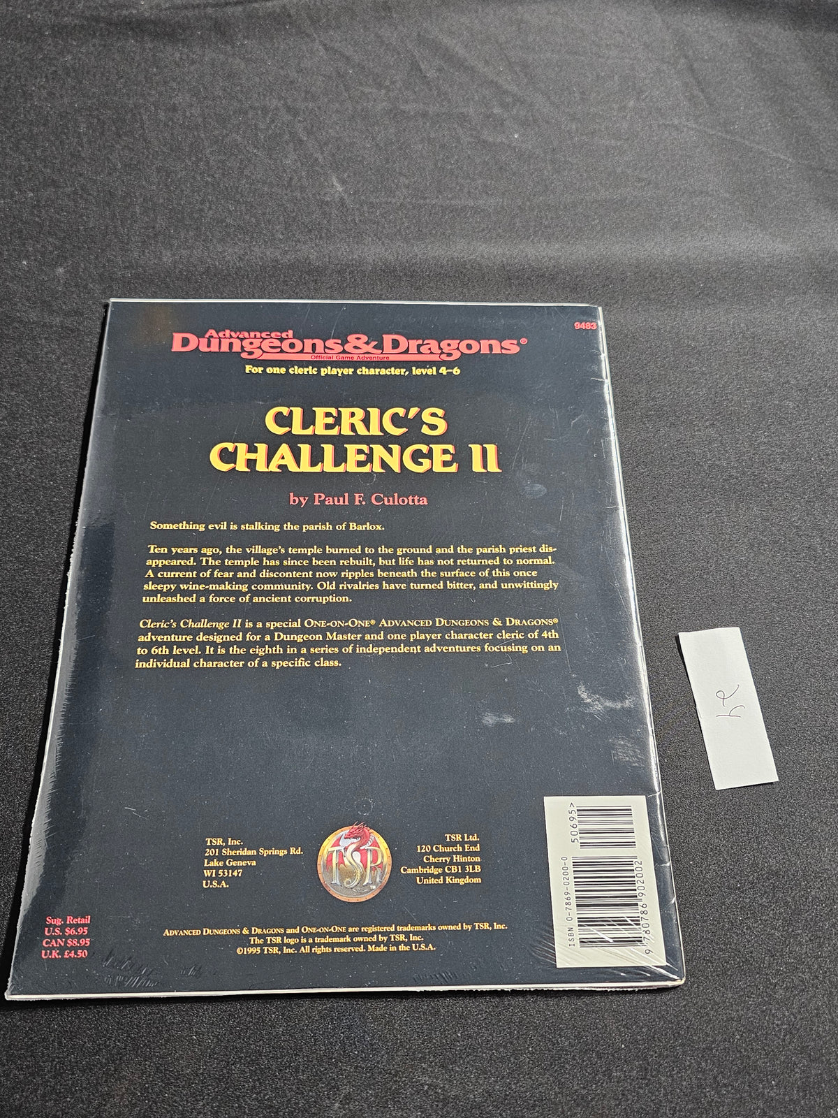 Cleric’s Challenge II – SW