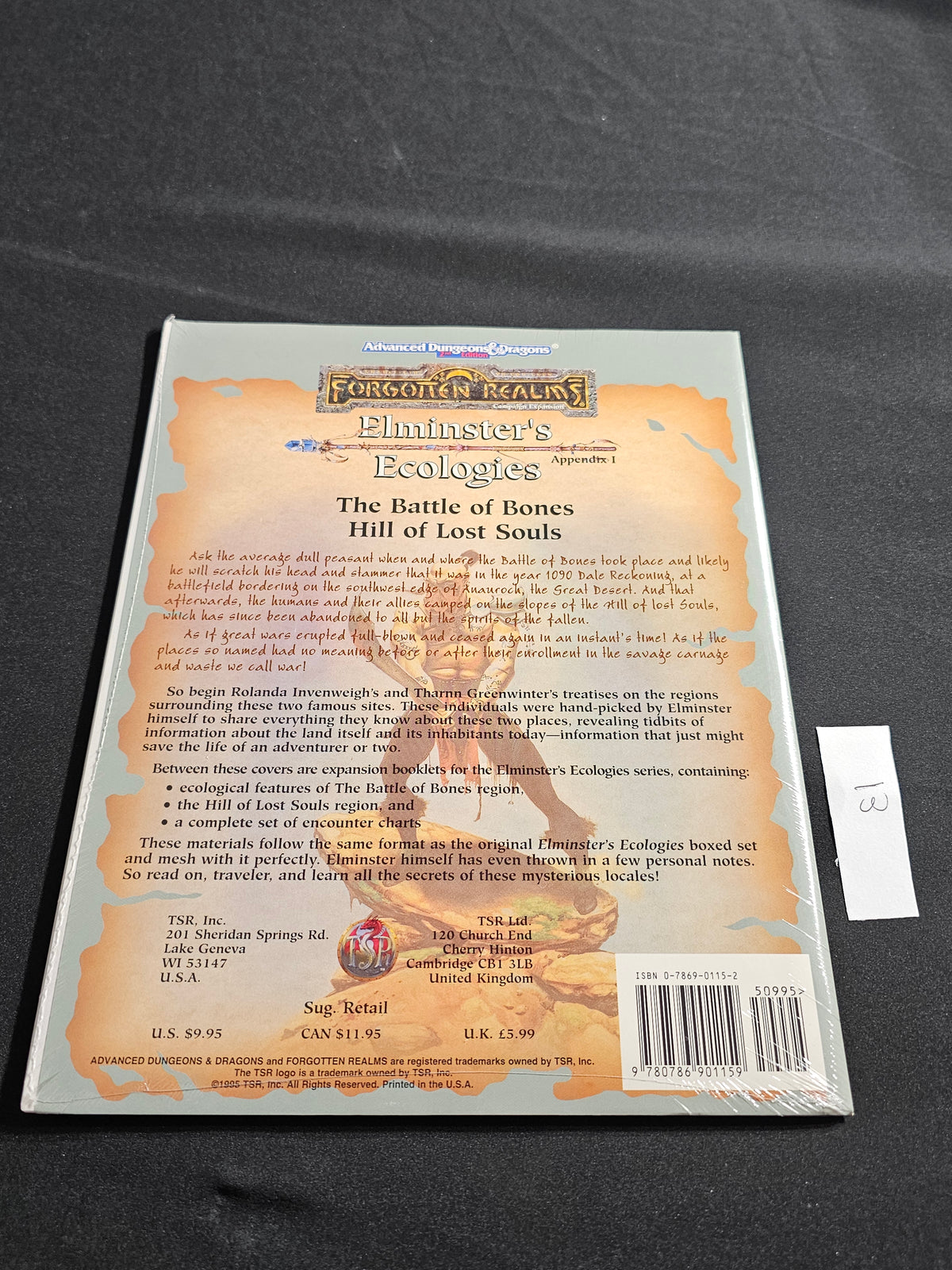 Elminster’s Ecologies Appendix I: The Battle of Bones / Hill of Lost Souls – SW