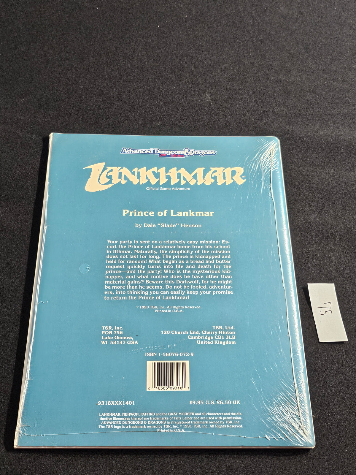 LNA3 Prince of Lankhmar – SW