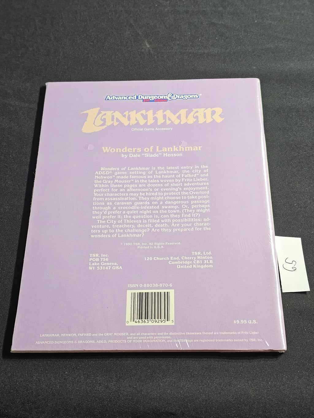 LNR1 Wonders of Lankhmar – SW