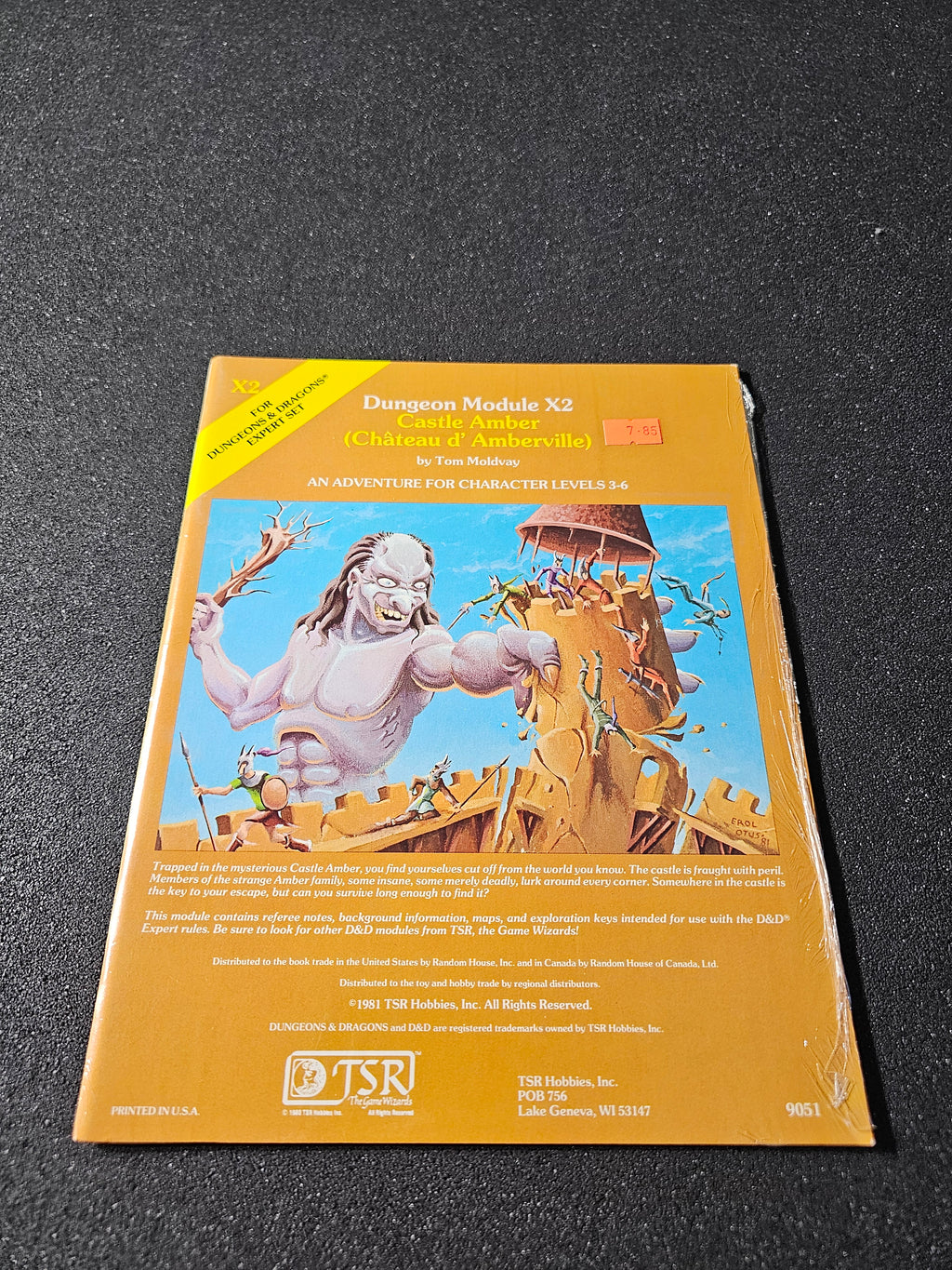 D&D Expert X2–X10 Complete 9-Module Run – Factory Sealed SW – TSR Vintage Collection