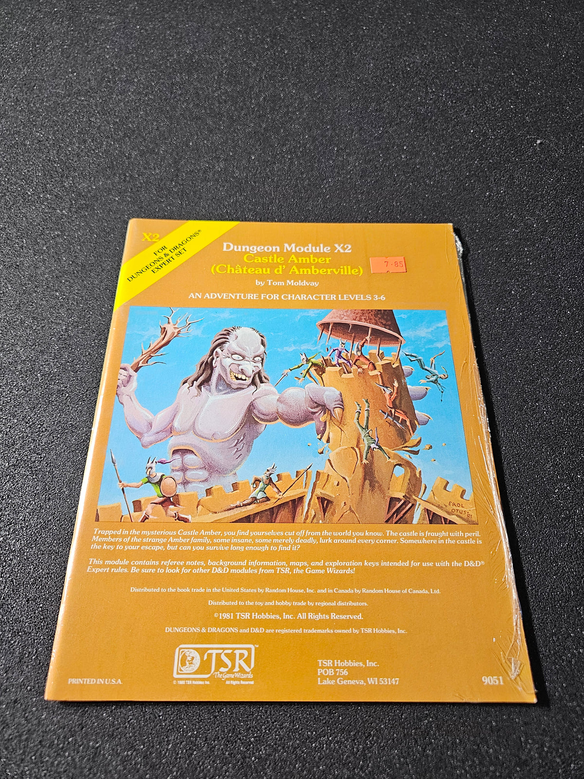 D&D Expert X2–X10 Complete 9-Module Run – Factory Sealed SW – TSR Vintage Collection