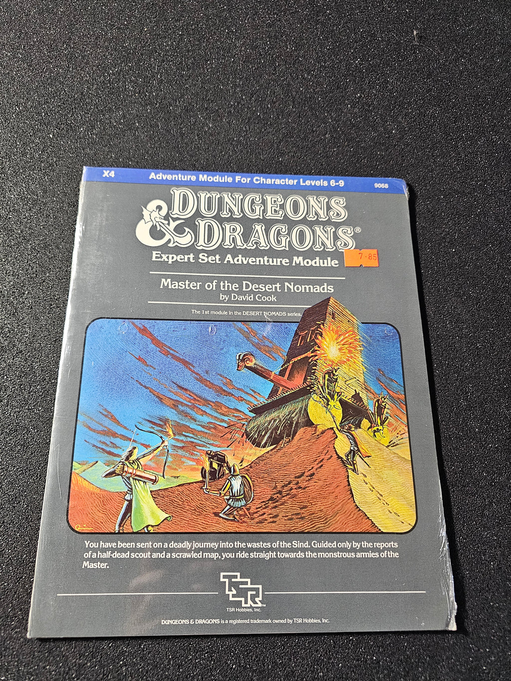 D&D Expert X2–X10 Complete 9-Module Run – Factory Sealed SW – TSR Vintage Collection