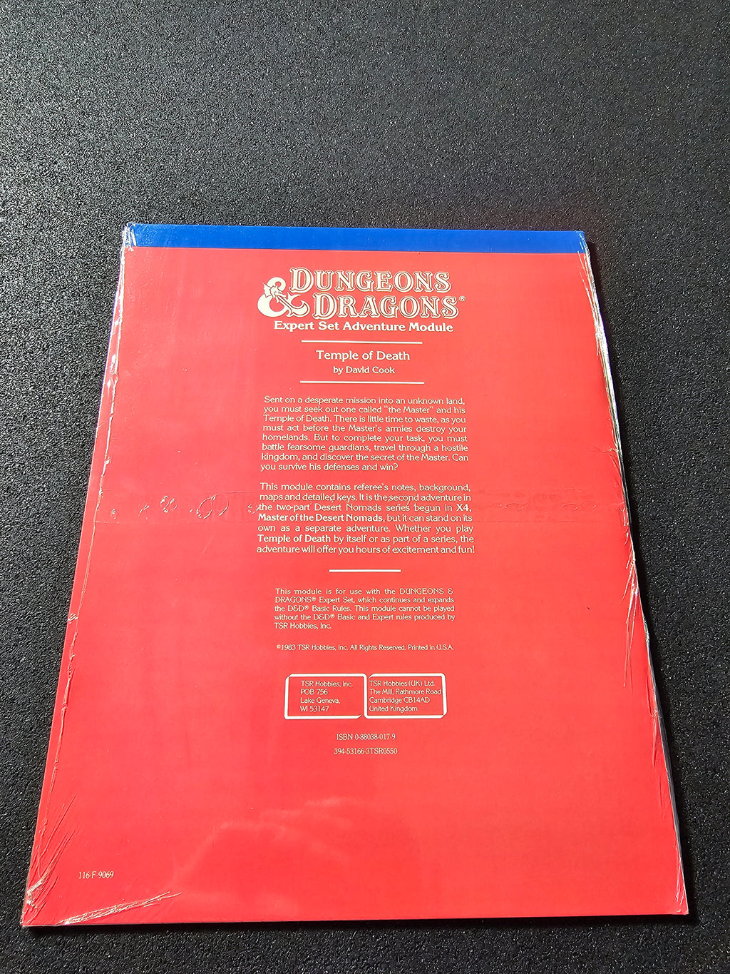 D&D Expert X2–X10 Complete 9-Module Run – Factory Sealed SW – TSR Vintage Collection