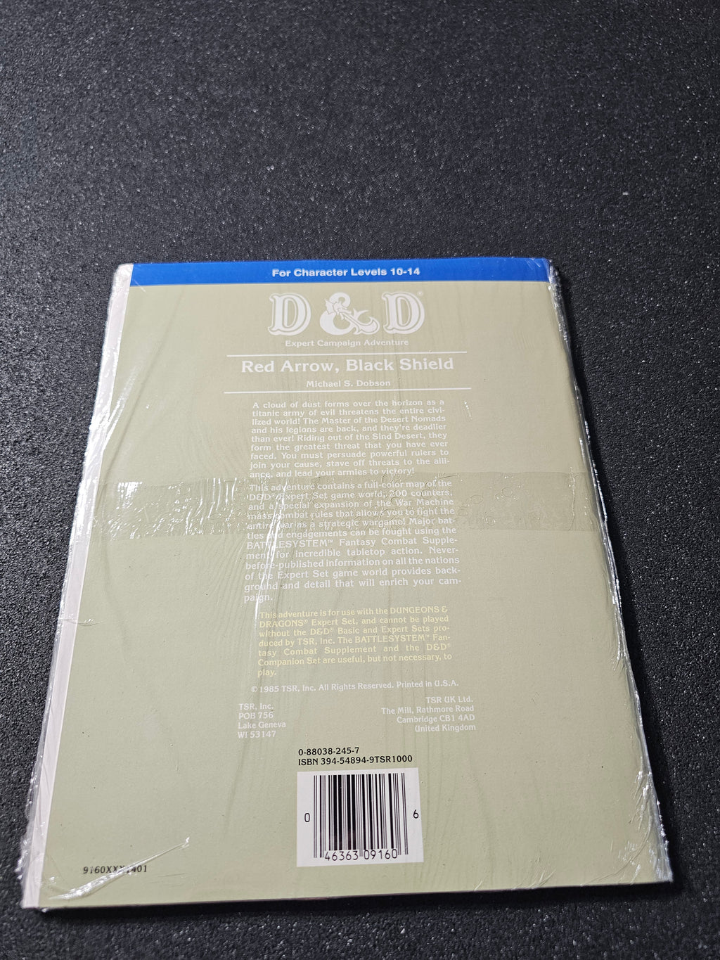D&D Expert X2–X10 Complete 9-Module Run – Factory Sealed SW – TSR Vintage Collection