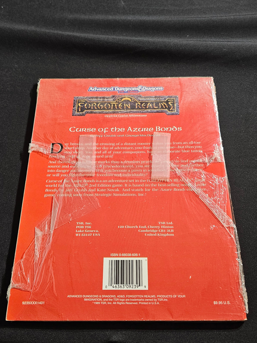 FRC2 Curse of the Azure Bonds – SW, 1st Printing