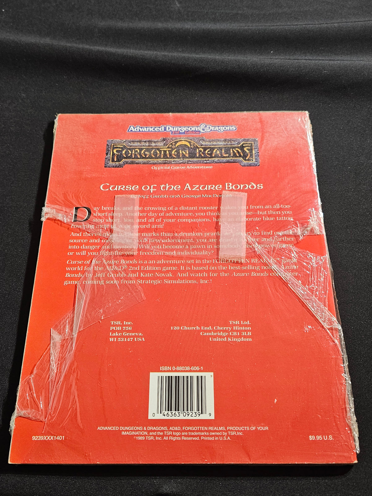 FRC2 Curse of the Azure Bonds – SW, 1st Printing